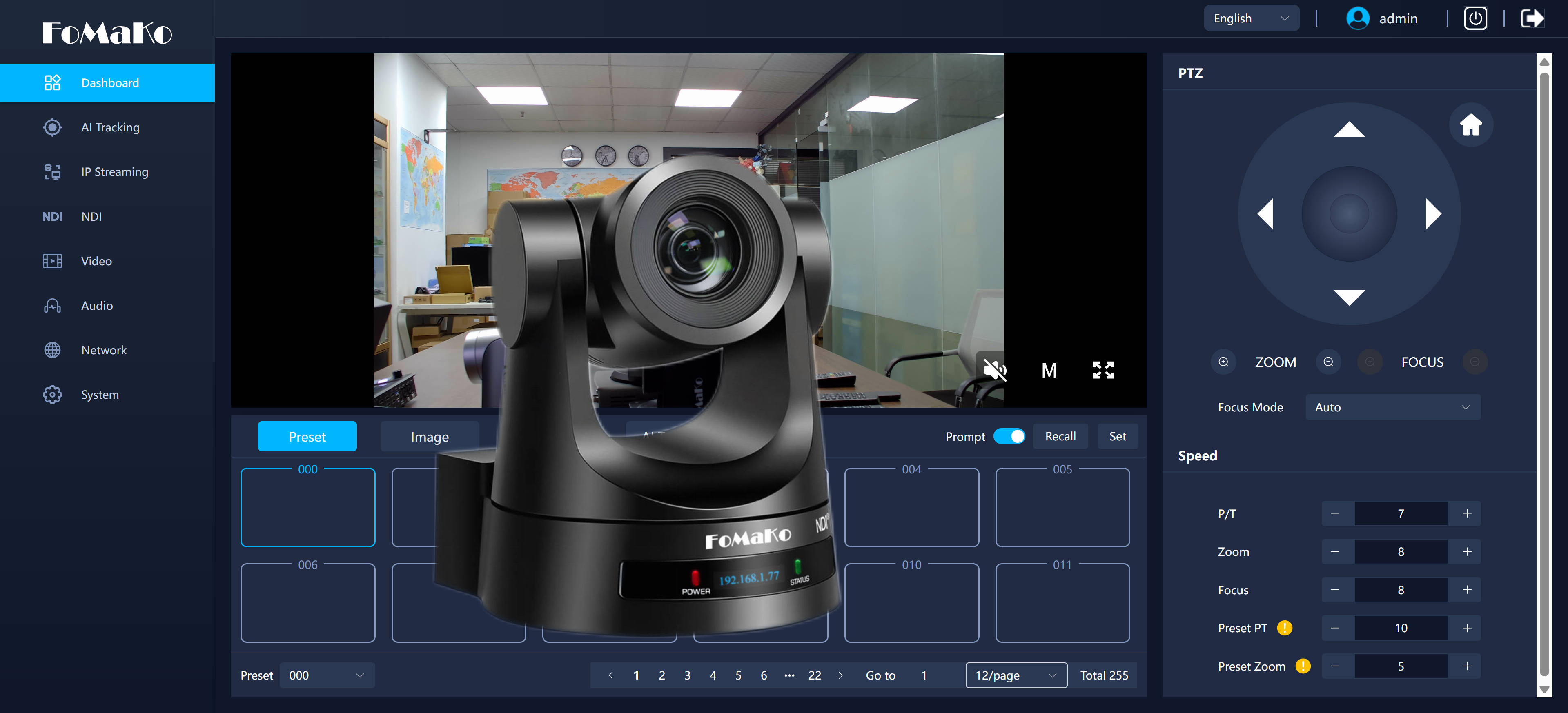 FoMaKo PTZ Camera,  HDMI PTZ Camera,  NDI Camera